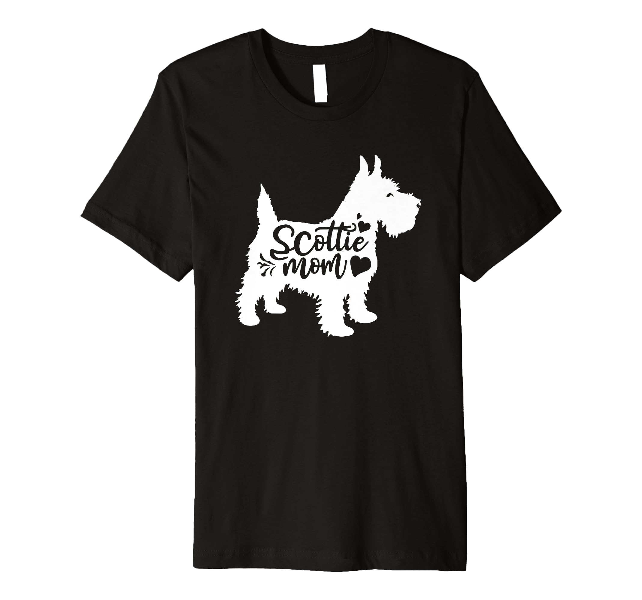 Scottie Mom Womens Scottish Terrier Dog T-Shirt - Trendy Graphic Men Women - T-Shirt, Sweatshirt, Hoodie
