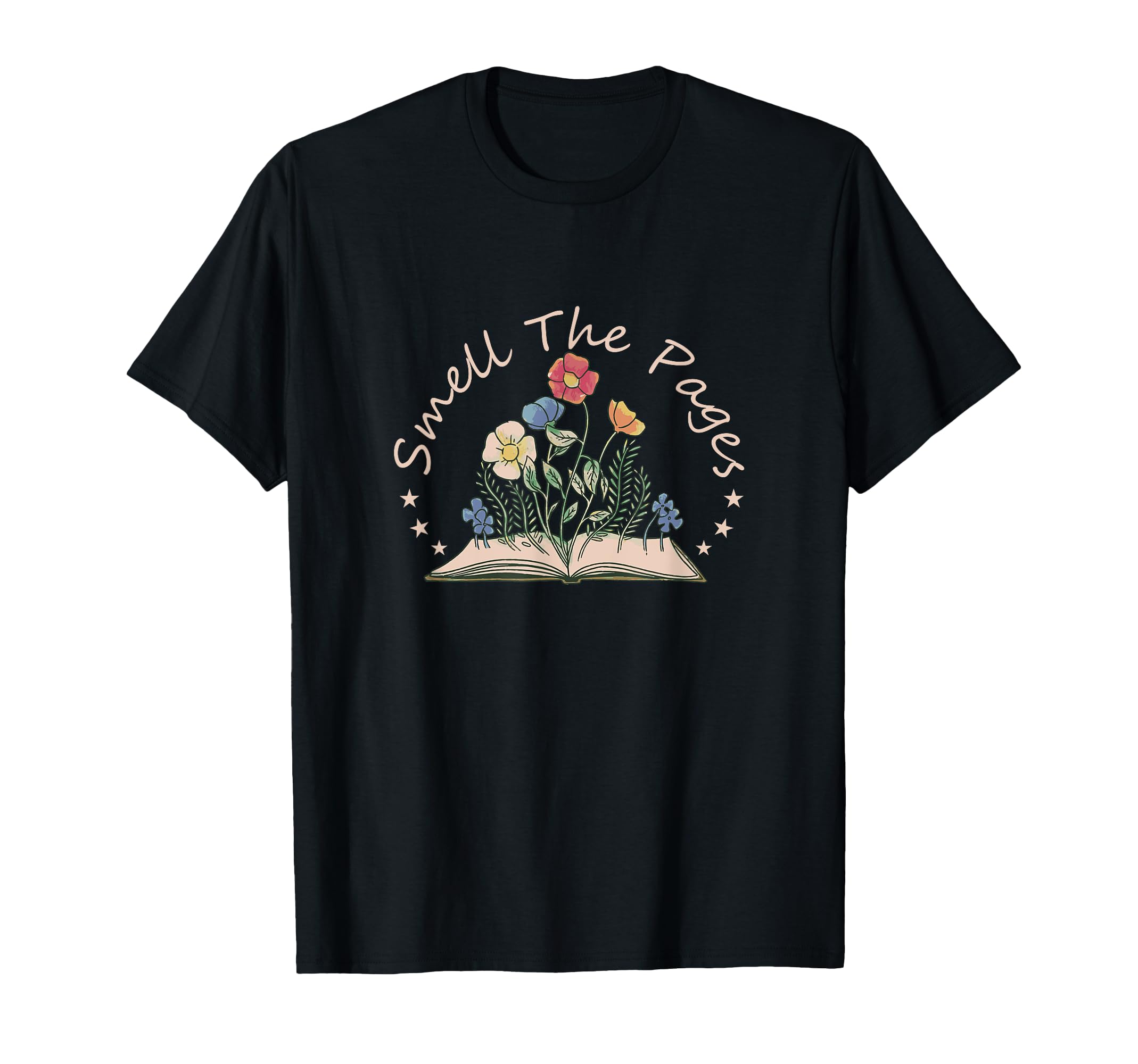 Smell Pages Literature Books Reading T-Shirt - Minimalist Print Unisex - T-Shirt, Sweatshirt, Hoodie
