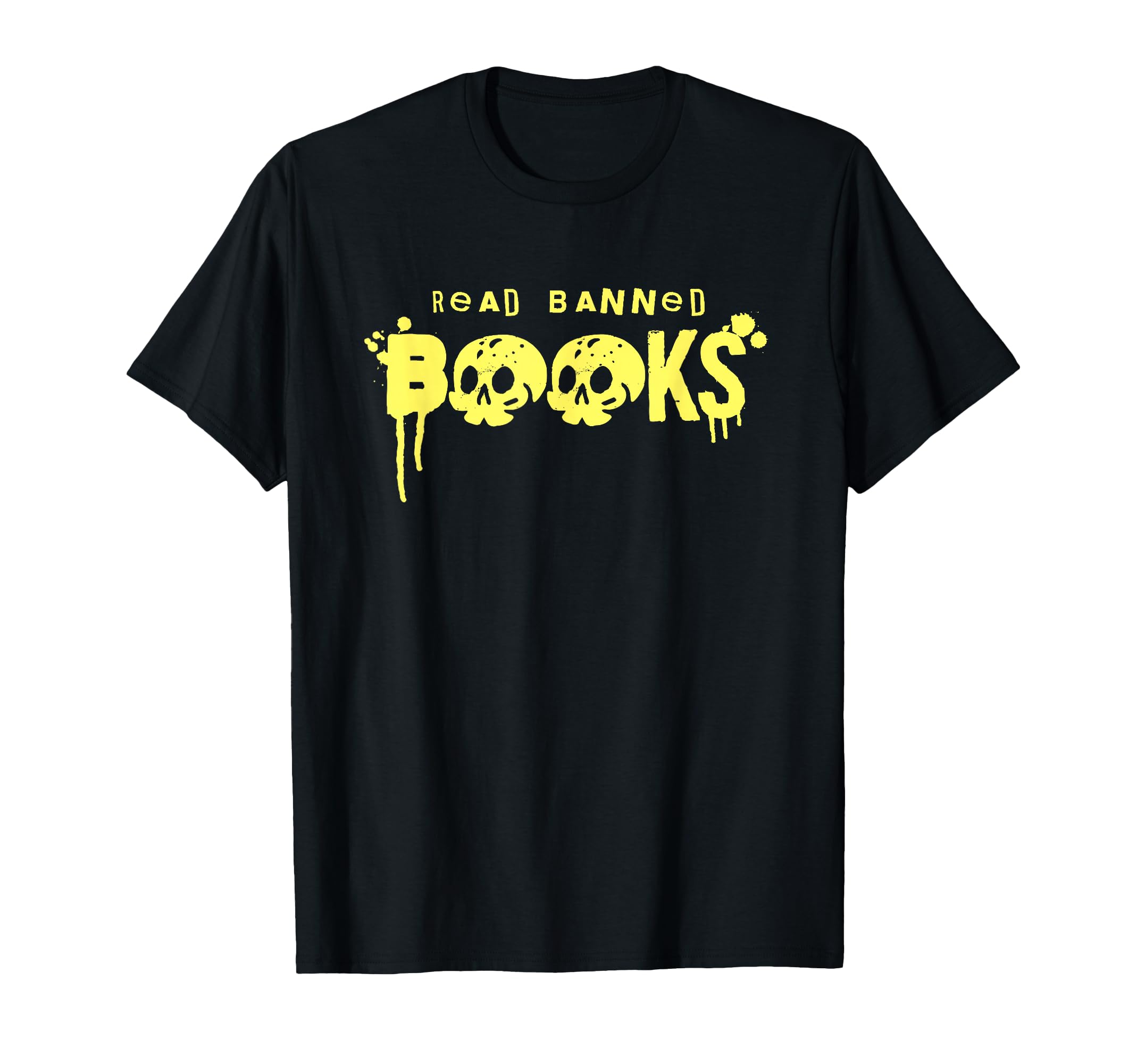 Read Banned Books Library Intellectual T-Shirt - Custom Art Print Unisex - T-Shirt, Sweatshirt, Hoodie