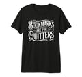 Bookmarks Are Quitters Bookish Book Lover T-Shirt - Trendy Graphic Unisex - T-Shirt, Sweatshirt, Hoodie