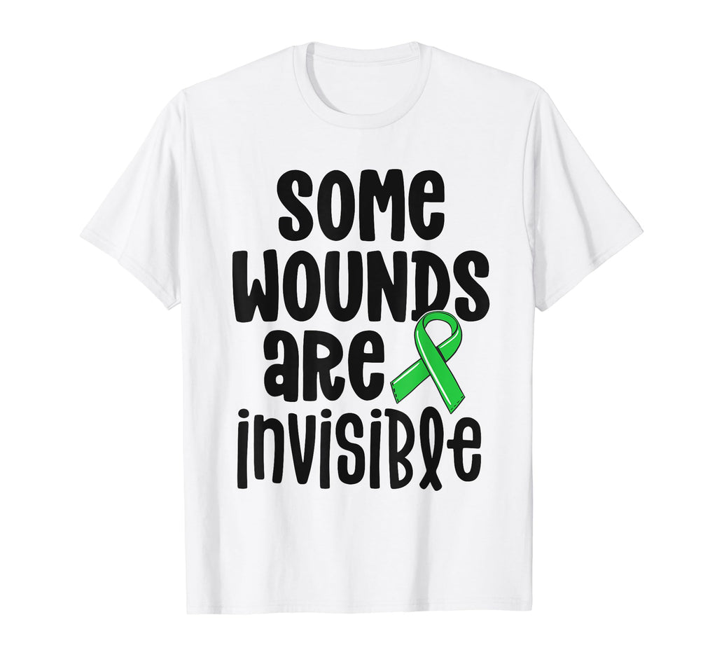 Mental Health Awareness Some Wounds T-Shirt - Casual Everyday Wear Unisex - T-Shirt, Sweatshirt, Hoodie
