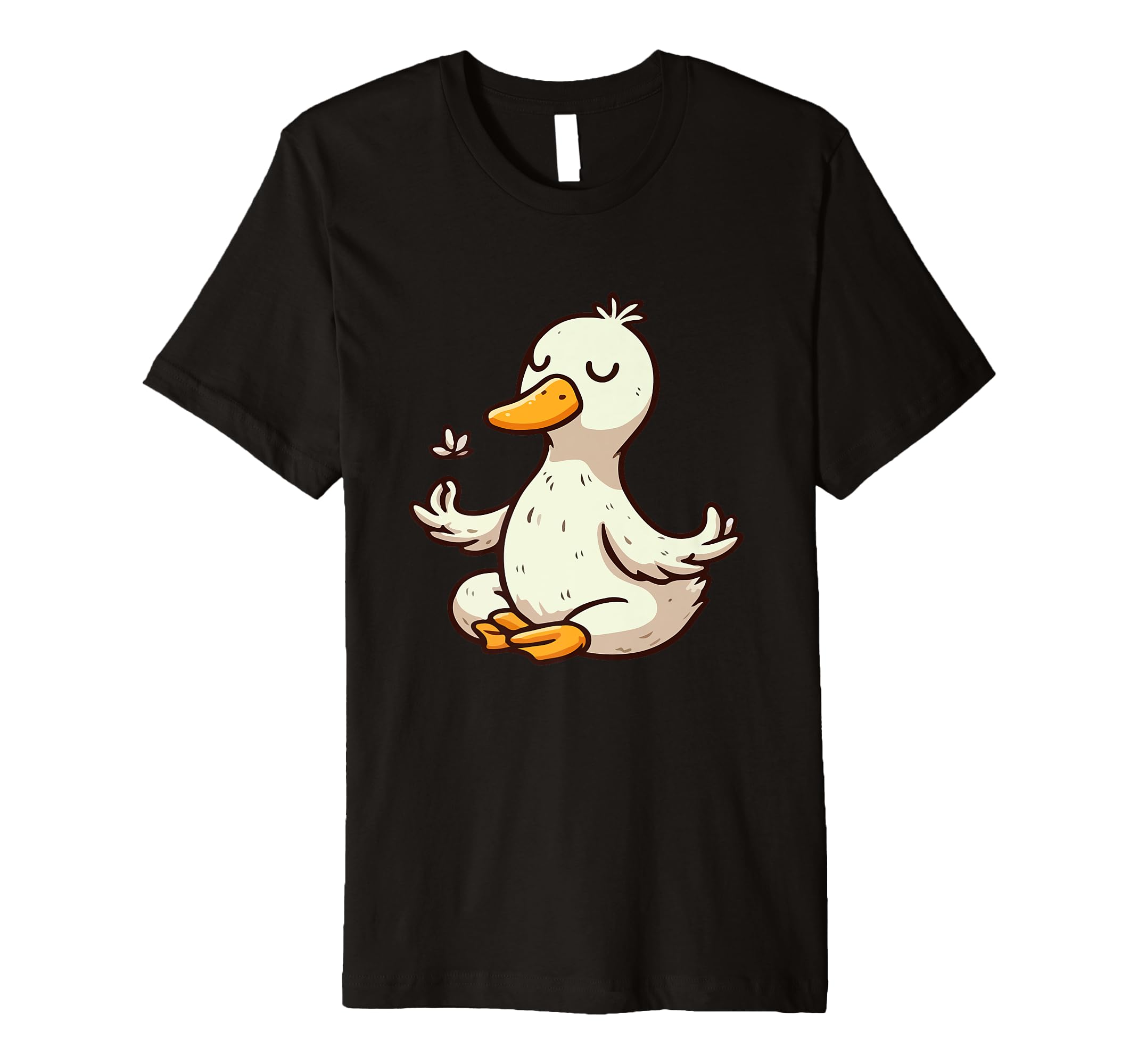 Meditation Duck Yoga Pose Relaxing Animal T-Shirt - Novelty Apparel Unisex - T-Shirt, Sweatshirt, Hoodie