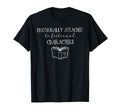 Emotionally Attached To Fictional T-Shirt - Minimalist Print Unisex - T-Shirt, Sweatshirt, Hoodie