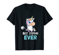 Mens Best Stepfather Ever Fathers Day T-Shirt - Trendy Graphic for Adults - T-Shirt, Sweatshirt, Hoodie