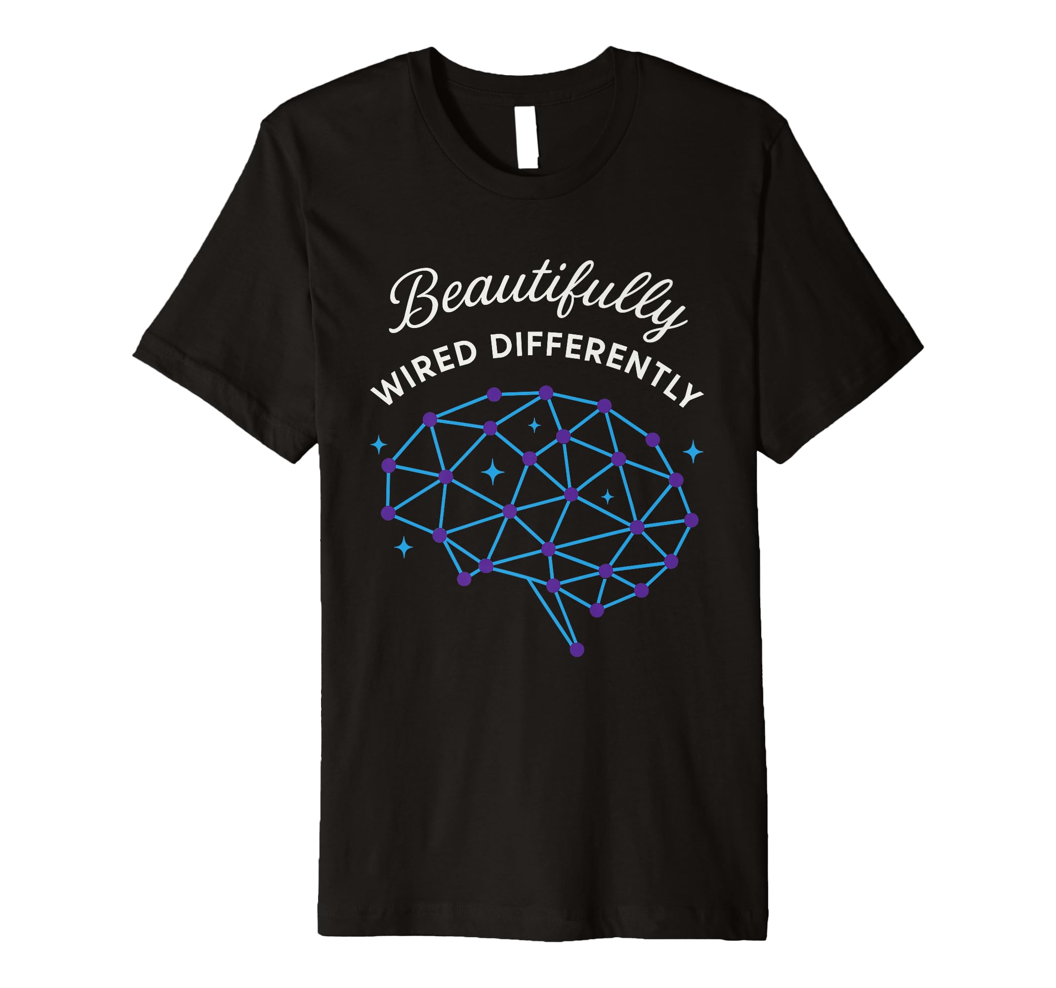 Neurodivergent Pride Adhd Autism T-Shirt - Graphic Print for Adults - T-Shirt, Sweatshirt, Hoodie