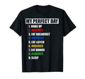 Mens My Day Meditate Who Love Meditation T-Shirt - Graphic Print Men Women - T-Shirt, Sweatshirt, Hoodie