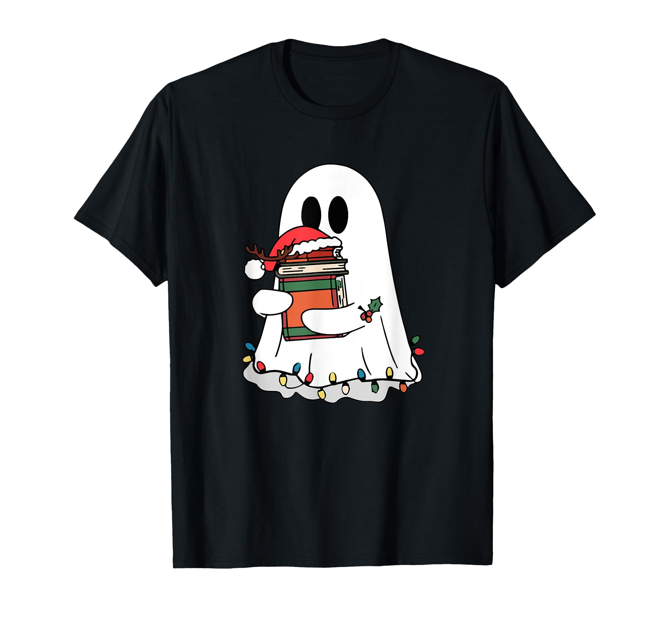 Ghost Holding Books Bookish T-Shirt - Streetwear Style Unisex - T-Shirt, Sweatshirt, Hoodie
