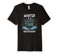 Winter Is Good Time Breathwork Yoga T-Shirt - Custom Art Print for Adults - T-Shirt, Sweatshirt, Hoodie