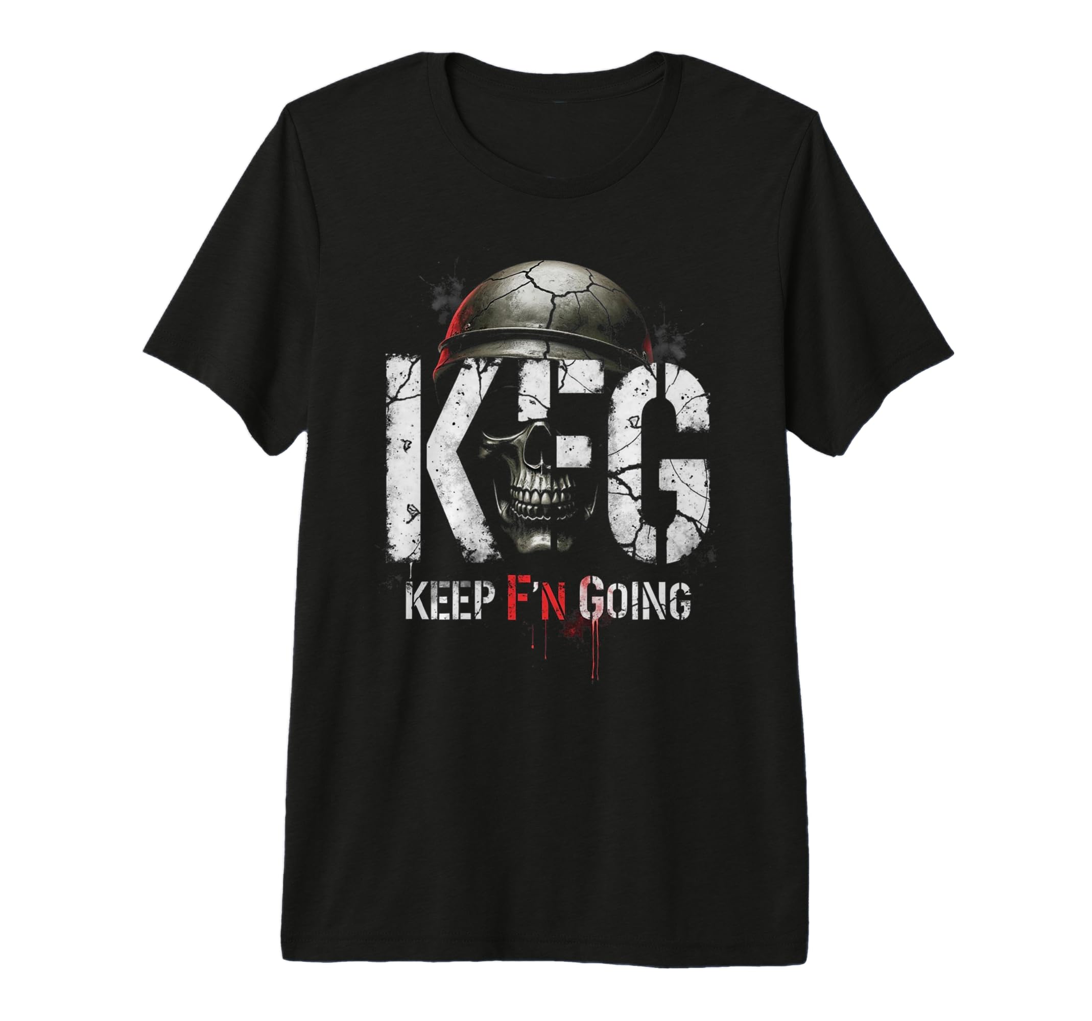 Kfg Gear Keep Fn Going Military T-Shirt - Streetwear Style for Adults - T-Shirt, Sweatshirt, Hoodie