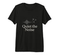 Quiet Noise Wellness Mindset Tri Blend T-Shirt - Minimalist Print Men Women - T-Shirt, Sweatshirt, Hoodie
