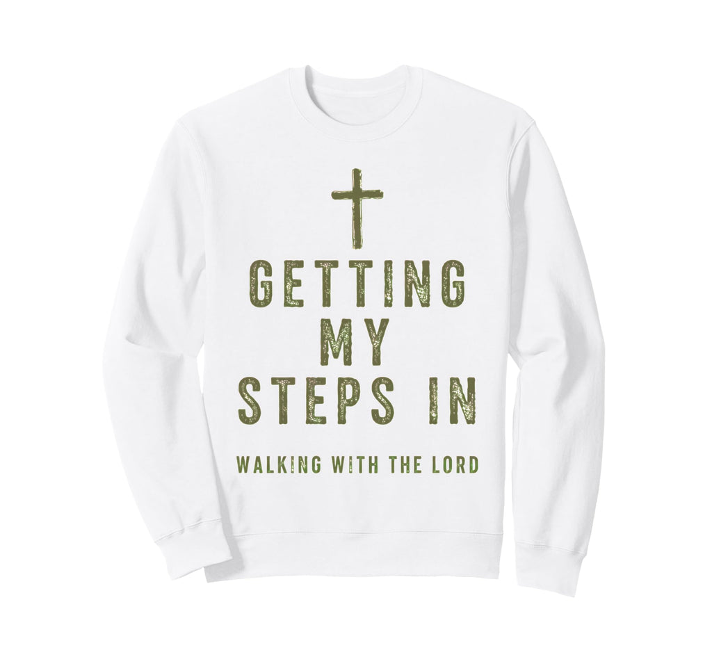 Getting My Steps Walking Lord Cross Sweatshirt - Unique Graphic for Adults - T-Shirt, Sweatshirt, Hoodie