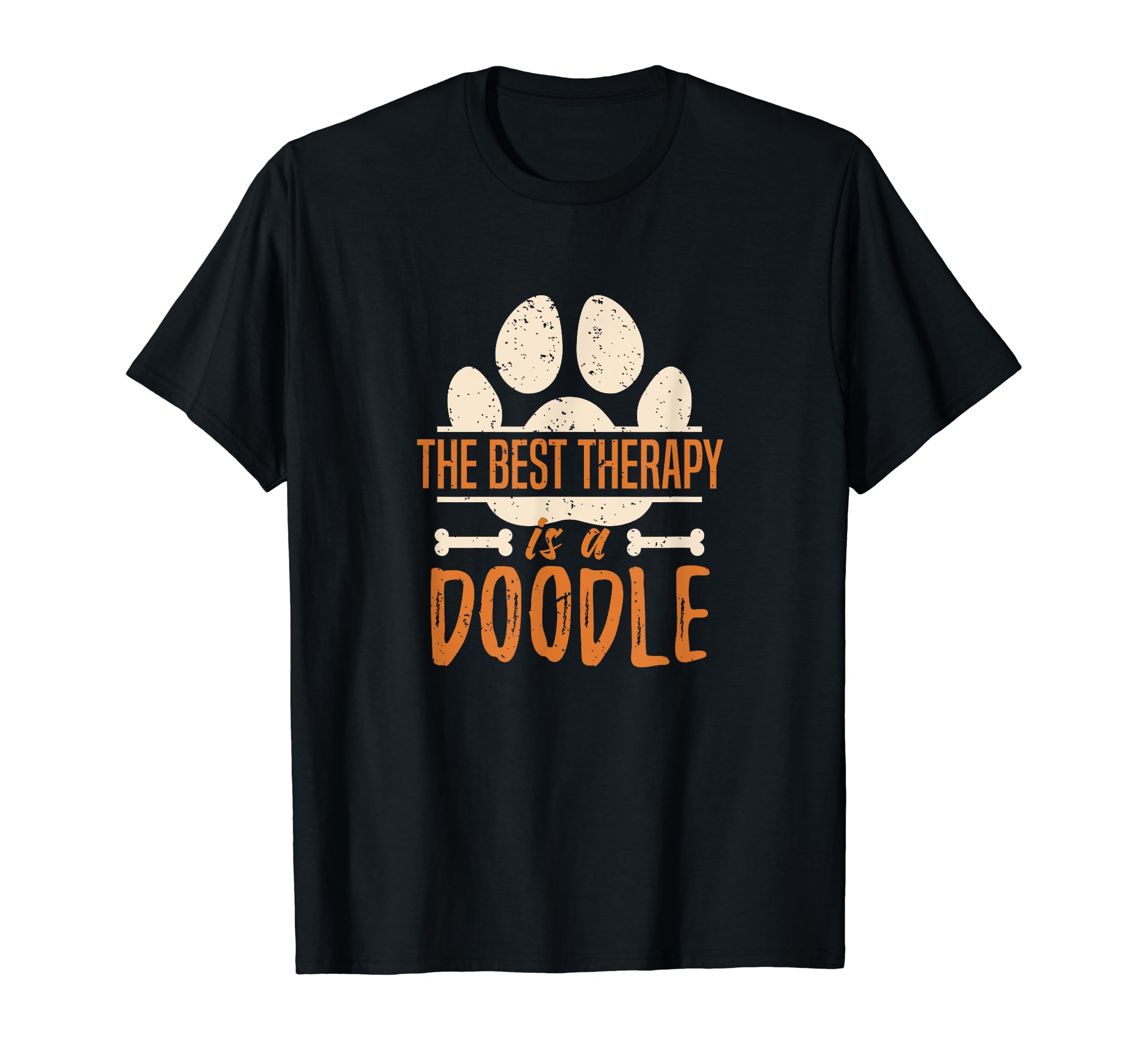 Best Therapy Is Doodle Mom Dog T-Shirt - Fun Novelty Design Men Women - T-Shirt, Sweatshirt, Hoodie