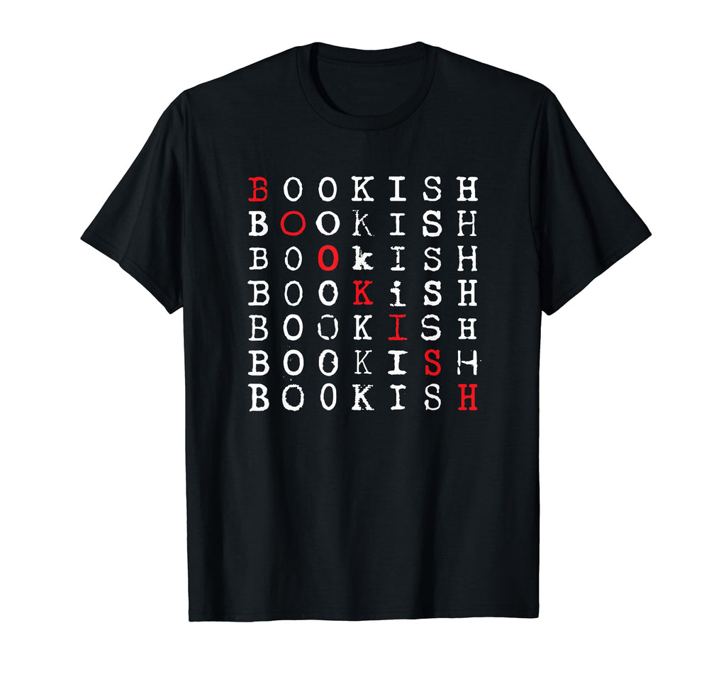 Bookish Repeat Library Book Nerd T-Shirt - Casual Everyday Wear Unisex - T-Shirt, Sweatshirt, Hoodie