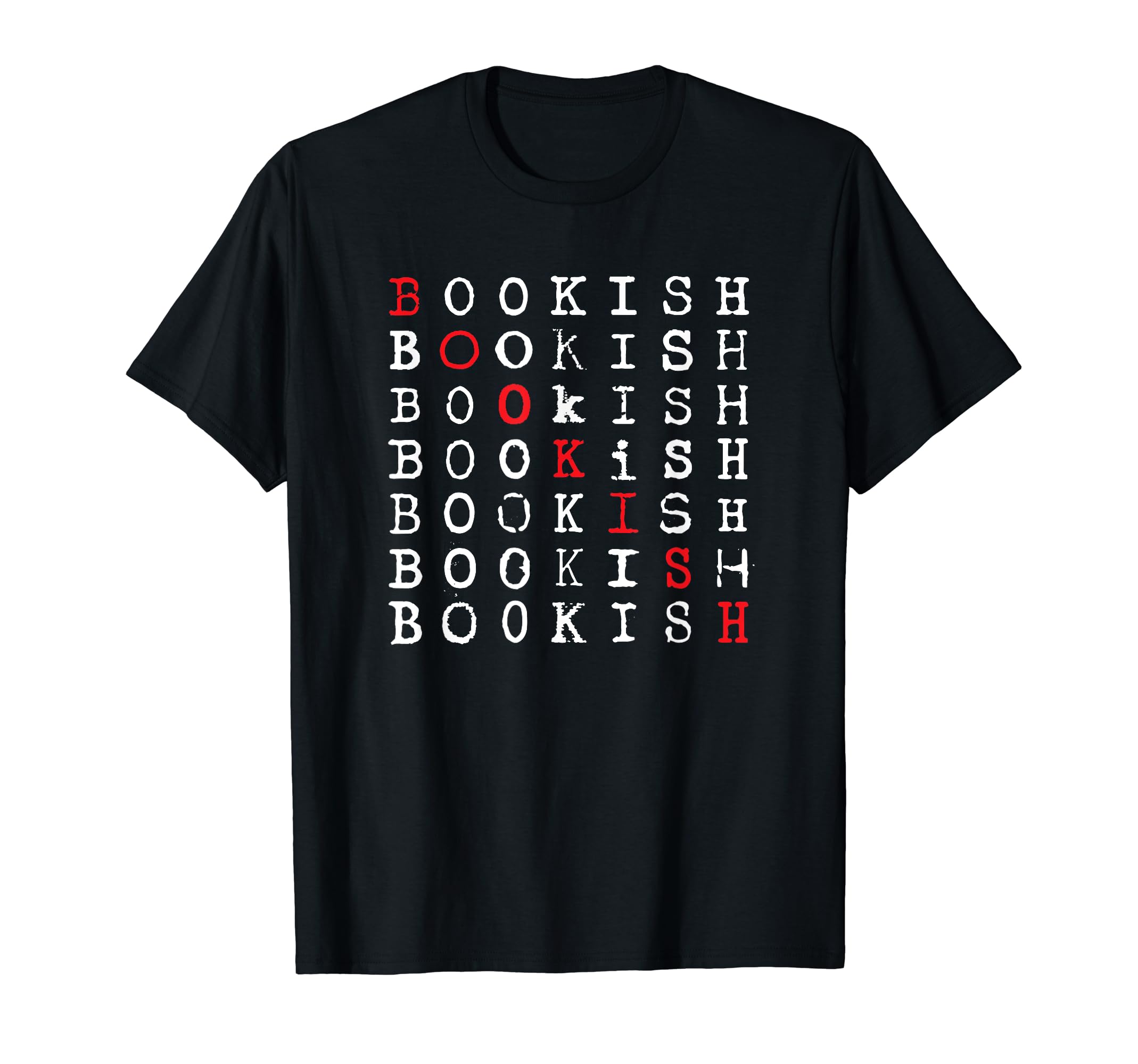 Bookish Repeat Library Book Nerd T-Shirt - Casual Everyday Wear Unisex - T-Shirt, Sweatshirt, Hoodie