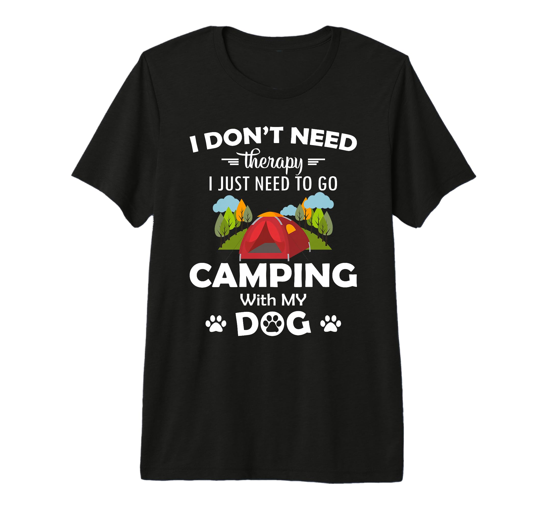 Camping Dog Camper Tri Blend T-Shirt - Streetwear Style Men Women - T-Shirt, Sweatshirt, Hoodie