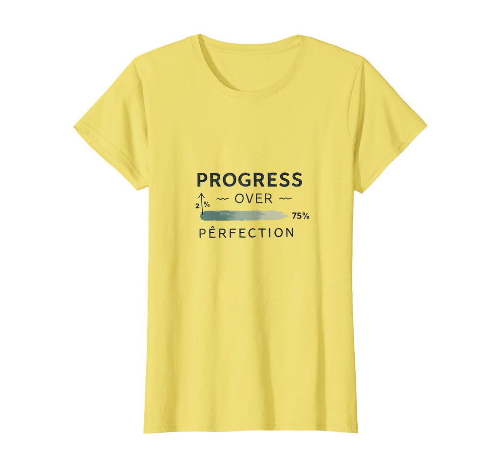 Progress Over Perfection Mental T-Shirt - Streetwear Style for Adults - T-Shirt, Sweatshirt, Hoodie