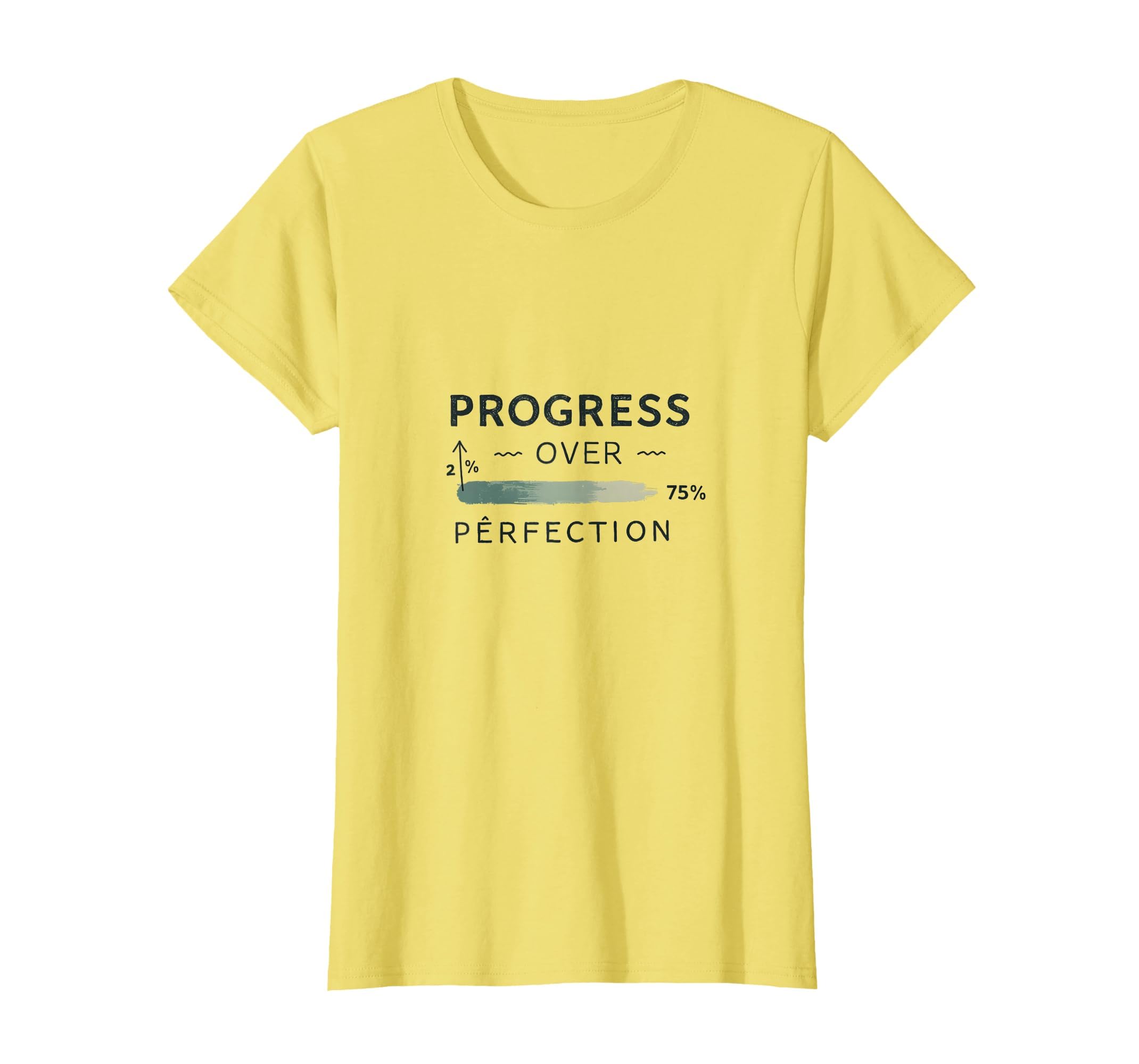 Progress Over Perfection Mental T-Shirt - Streetwear Style for Adults - T-Shirt, Sweatshirt, Hoodie