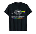 Neurodiversity Autism Brain Awareness T-Shirt - Novelty Apparel Men Women - T-Shirt, Sweatshirt, Hoodie