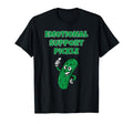 Emotional Support Pickle Supportive T-Shirt - Streetwear Style for Adults - T-Shirt, Sweatshirt, Hoodie