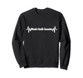 Daddys Job Mom Heartbeat Sweatshirt - Casual Everyday Wear Men Women - T-Shirt, Sweatshirt, Hoodie