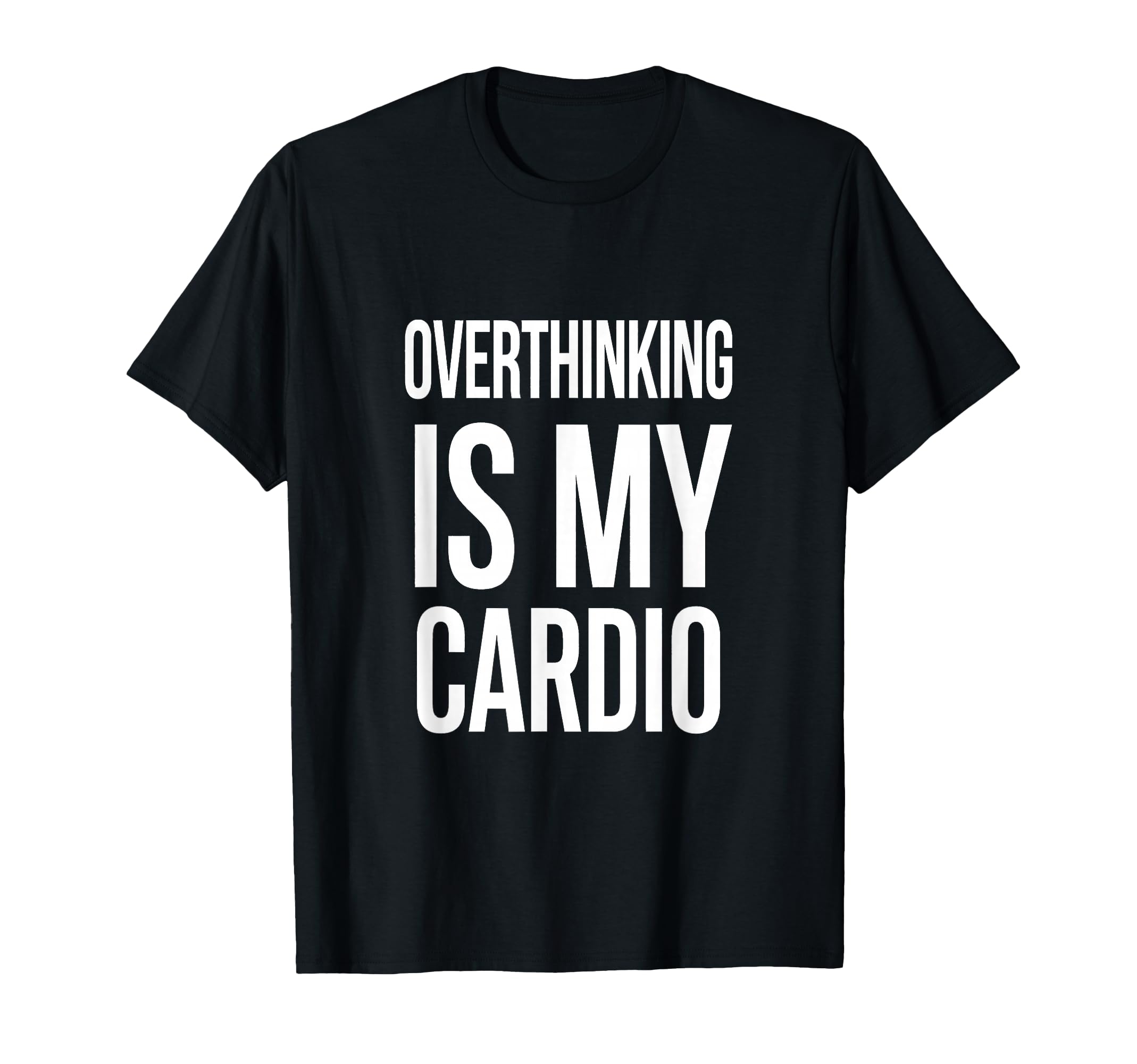 Professional Overthinker Brain Always T-Shirt - Fun Novelty Design Unisex - T-Shirt, Sweatshirt, Hoodie