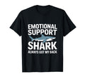 Emotional Support Shark Do Not Pet Sweatshirt - Minimalist Print Men Women - T-Shirt, Sweatshirt, Hoodie