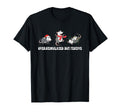 Santa Opossums Overstimulated But T-Shirt - Minimalist Print Unisex - T-Shirt, Sweatshirt, Hoodie