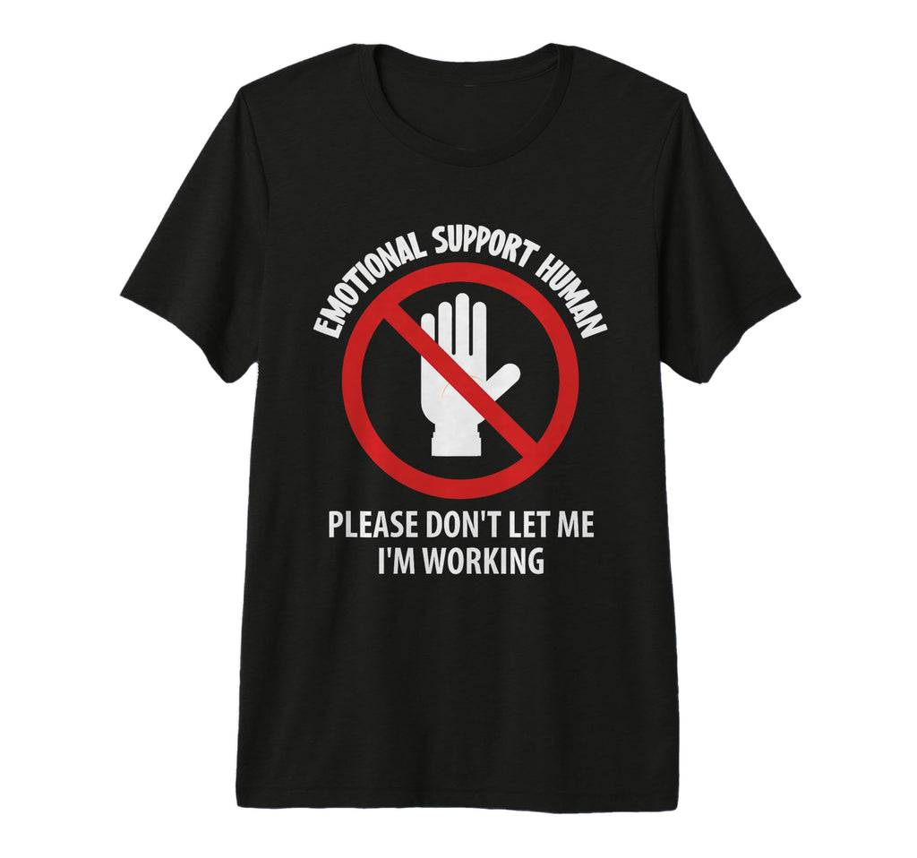 Emotional Support Human Halloween T-Shirt - Graphic Print for Adults - T-Shirt, Sweatshirt, Hoodie