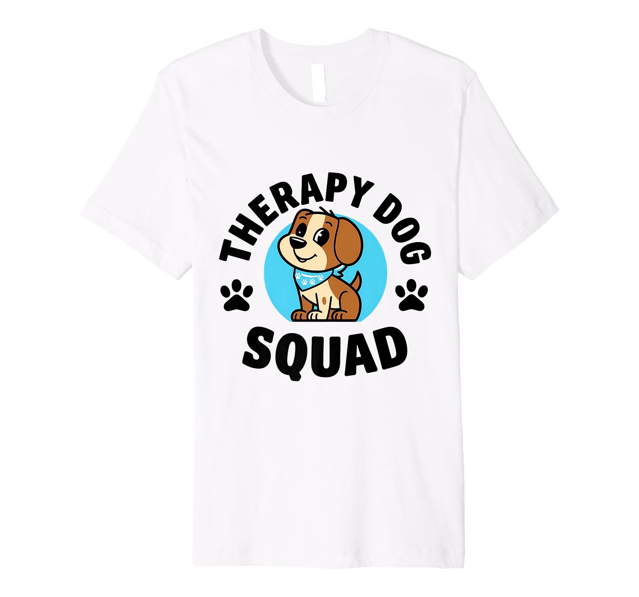 Therapy Dog Squad Team Handler T-Shirt - Unique Graphic for Adults - T-Shirt, Sweatshirt, Hoodie