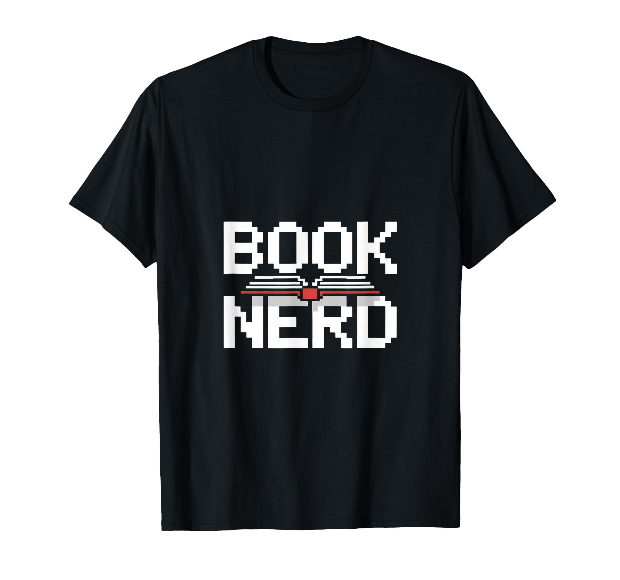 Book Nerd Pixel Reading Aesthetic T-Shirt - Casual Everyday Wear Unisex - T-Shirt, Sweatshirt, Hoodie