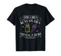 This Runs Oils Crystals And Reiki T-Shirt - Minimalist Print Unisex - T-Shirt, Sweatshirt, Hoodie