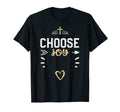Praying Choose Joy Jesus Sayings T-Shirt - Unique Graphic for Adults - T-Shirt, Sweatshirt, Hoodie
