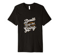 Donuts Keep Me Going Every Day Motivation T-Shirt - Graphic Print Unisex - T-Shirt, Sweatshirt, Hoodie
