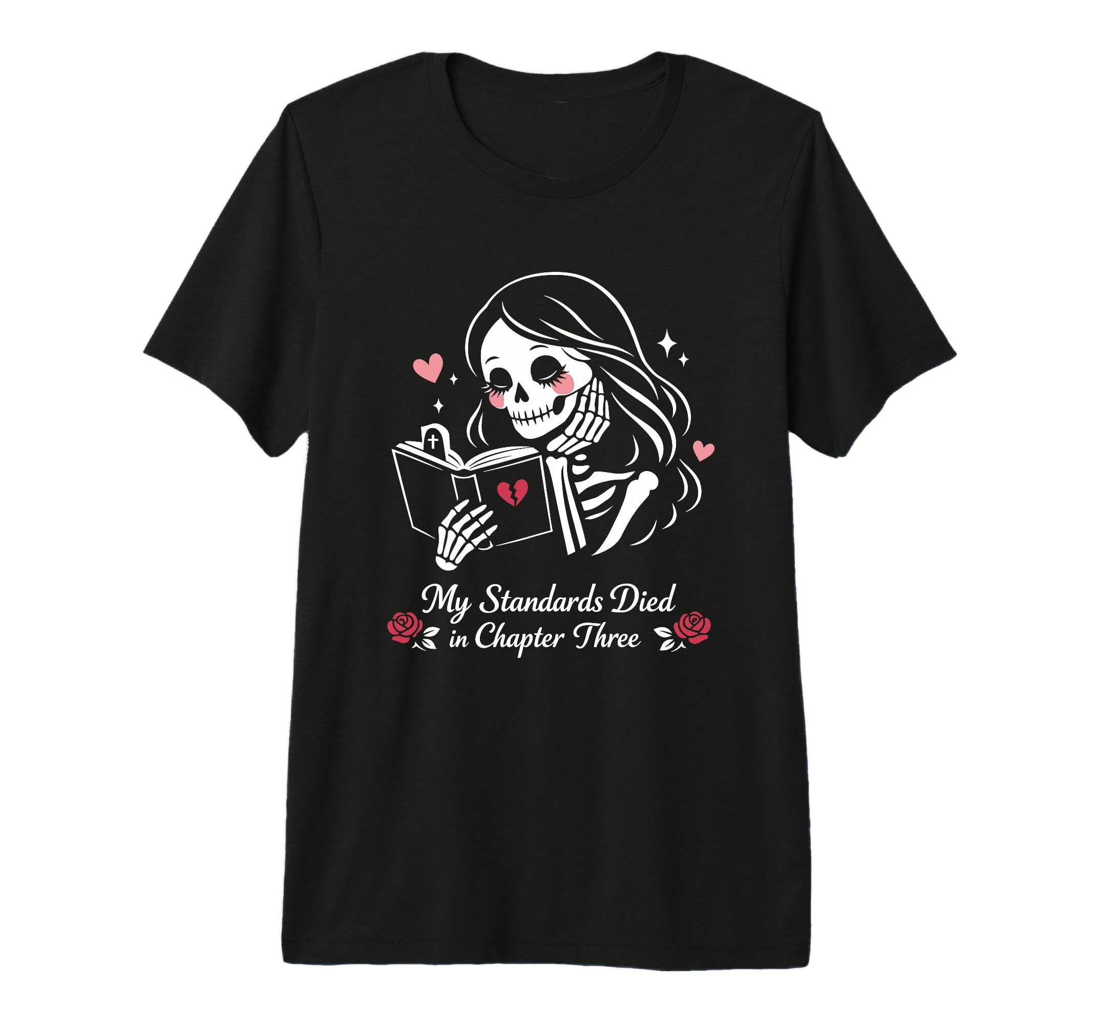 Dark Romance Pajama Skeleton Costume T-Shirt - Unique Graphic Men Women - T-Shirt, Sweatshirt, Hoodie