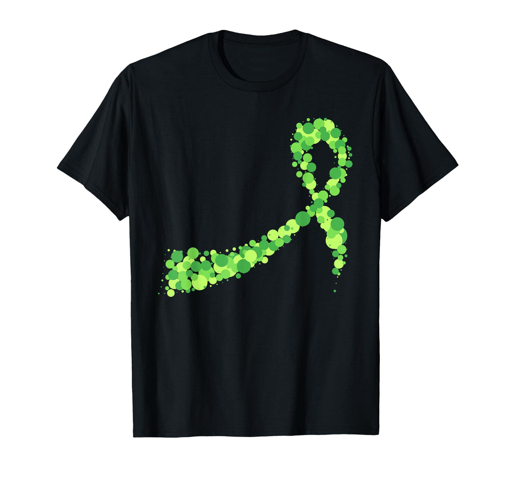 May We Wear Green Ribbon Mental Health T-Shirt - Novelty Apparel Unisex - T-Shirt, Sweatshirt, Hoodie