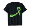 May We Wear Green Ribbon Mental Health T-Shirt - Novelty Apparel Unisex - T-Shirt, Sweatshirt, Hoodie