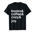 Minimalist Typography About Books T-Shirt - Fun Novelty Design Men Women - T-Shirt, Sweatshirt, Hoodie