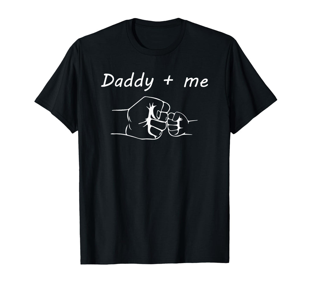 Daddy And Me Best Dad Ever Fist Bump T-Shirt - Trendy Graphic for Adults - T-Shirt, Sweatshirt, Hoodie