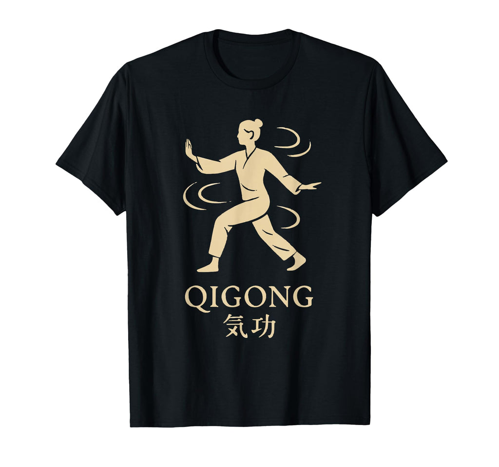 Qigong Qi Kung Energy Flow Mindful T-Shirt - Graphic Print for Adults - T-Shirt, Sweatshirt, Hoodie