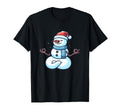 Meditation Snowman Yoga Pose Relaxing T-Shirt - Novelty Apparel Unisex - T-Shirt, Sweatshirt, Hoodie