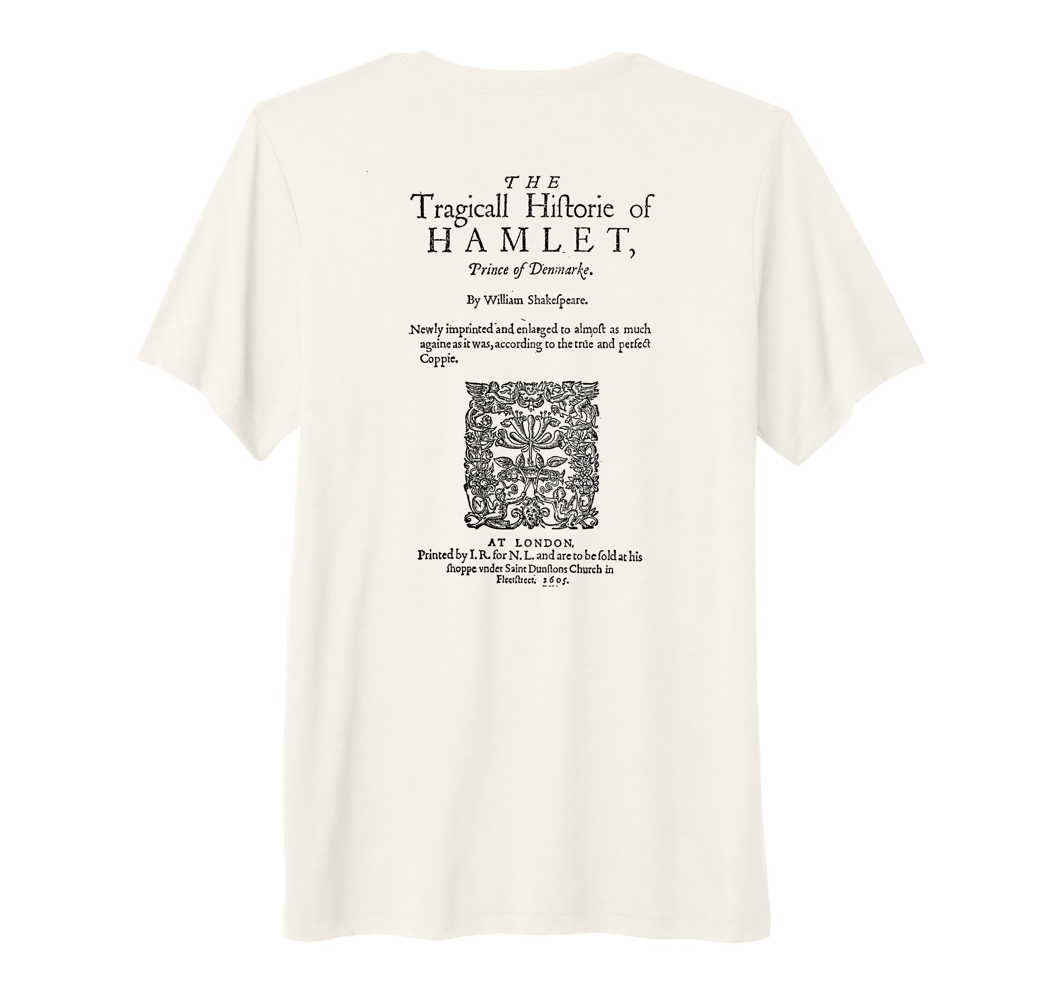 Hamlet Theatre Classical Literature T-Shirt - Unique Graphic for Adults - T-Shirt, Sweatshirt, Hoodie