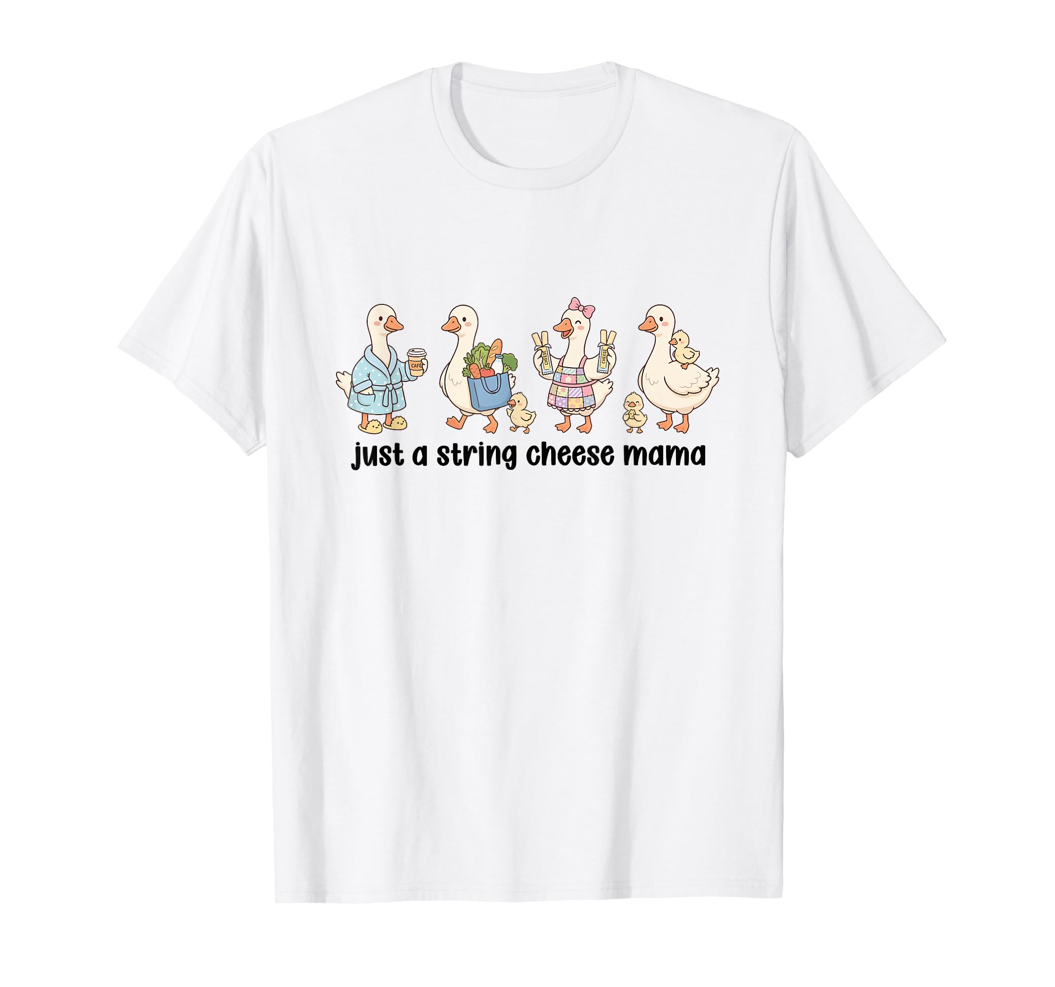Just String Cheese Mama Era Silly Goose T-Shirt - Aesthetic Graphic Unisex - T-Shirt, Sweatshirt, Hoodie