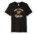 Anti Social Butterfly Shy Introvert T-Shirt - Casual Everyday Wear Unisex - T-Shirt, Sweatshirt, Hoodie