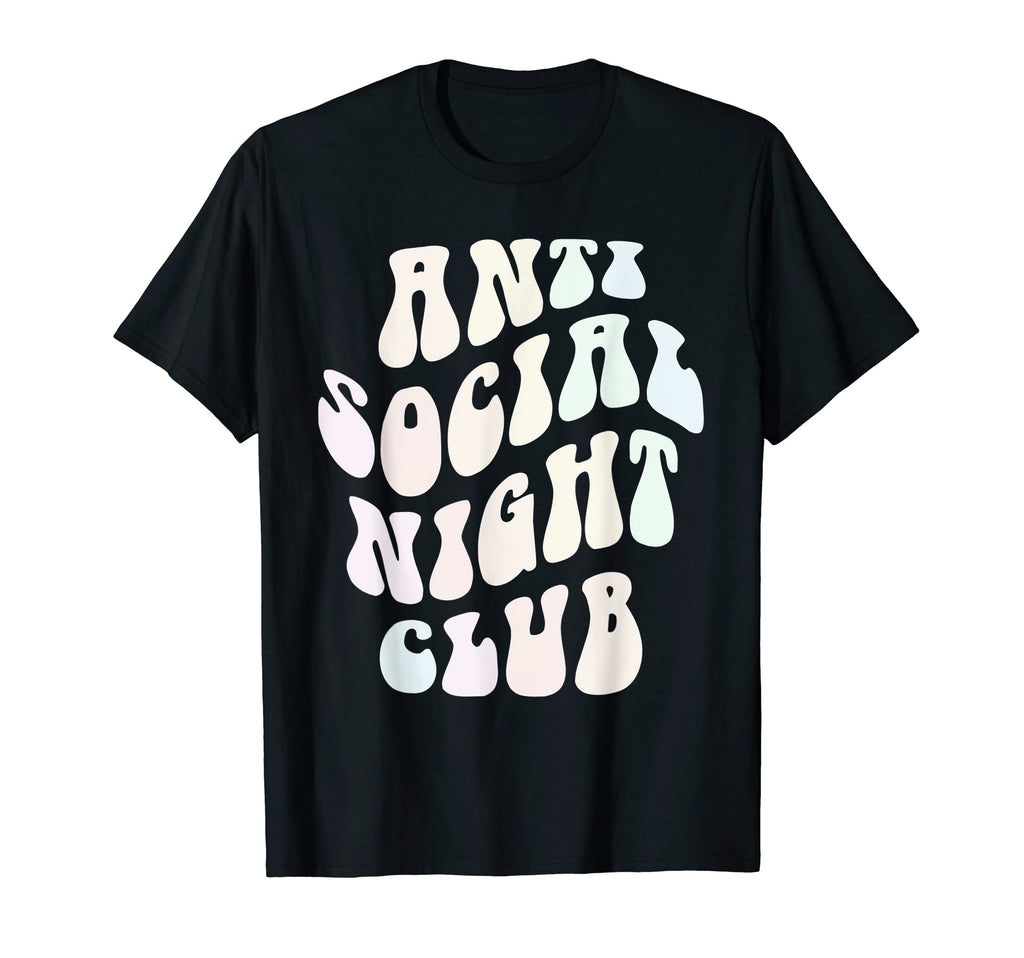 Funny Anti Social Night Club Butterfly T-Shirt - Unique Graphic Men Women - T-Shirt, Sweatshirt, Hoodie