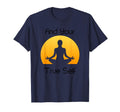 Garden Meditation Day Sun Yoga Pose T-Shirt - Custom Art Print Unisex - T-Shirt, Sweatshirt, Hoodie