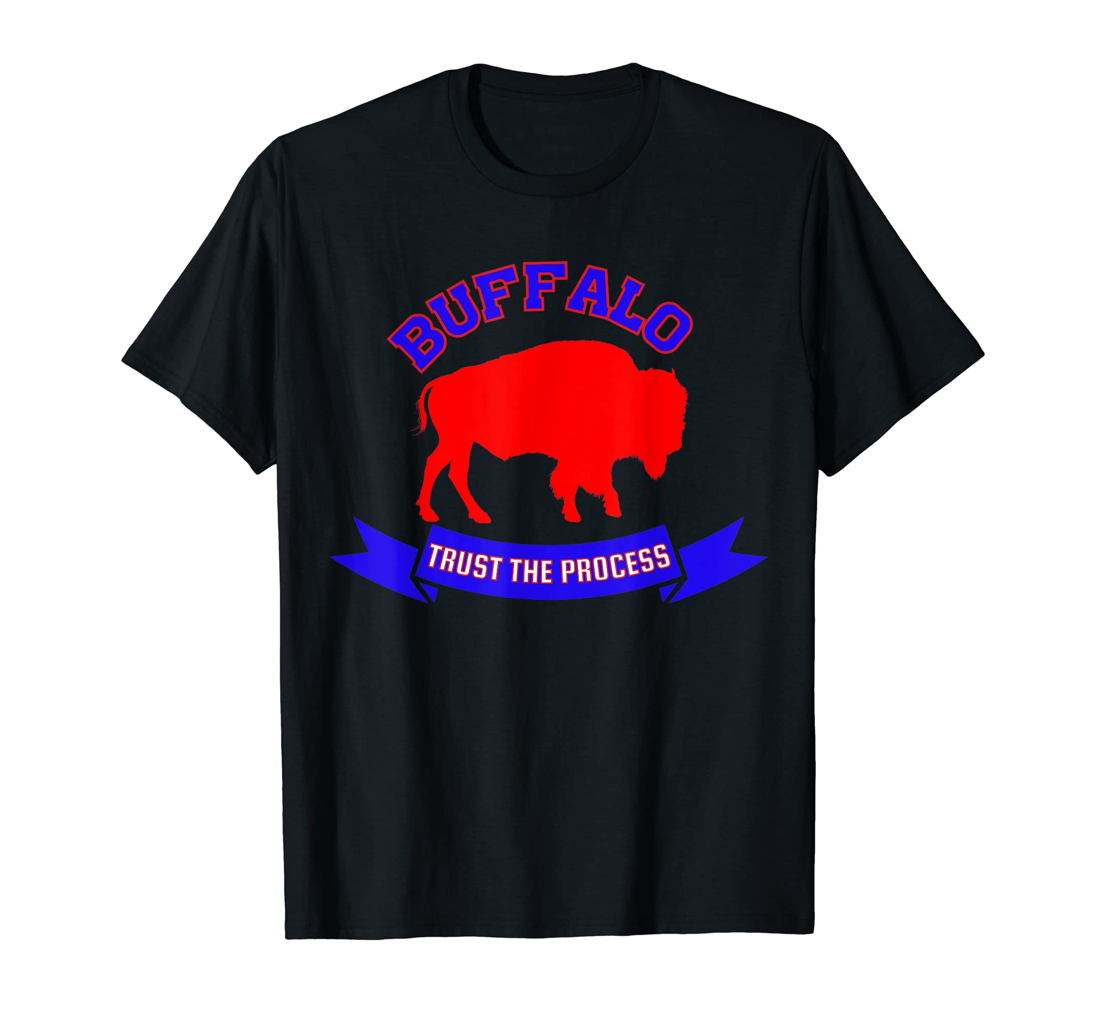 Trust Process Old Buffalo T-Shirt - Casual Everyday Wear for Adults - T-Shirt, Sweatshirt, Hoodie