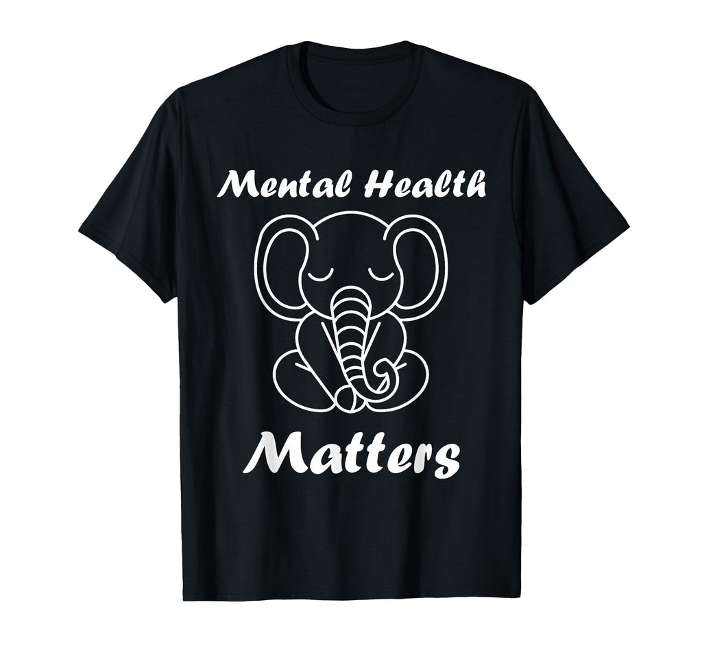 Animal Brain Illness Elephant Mental T-Shirt - Trendy Graphic Men Women - T-Shirt, Sweatshirt, Hoodie