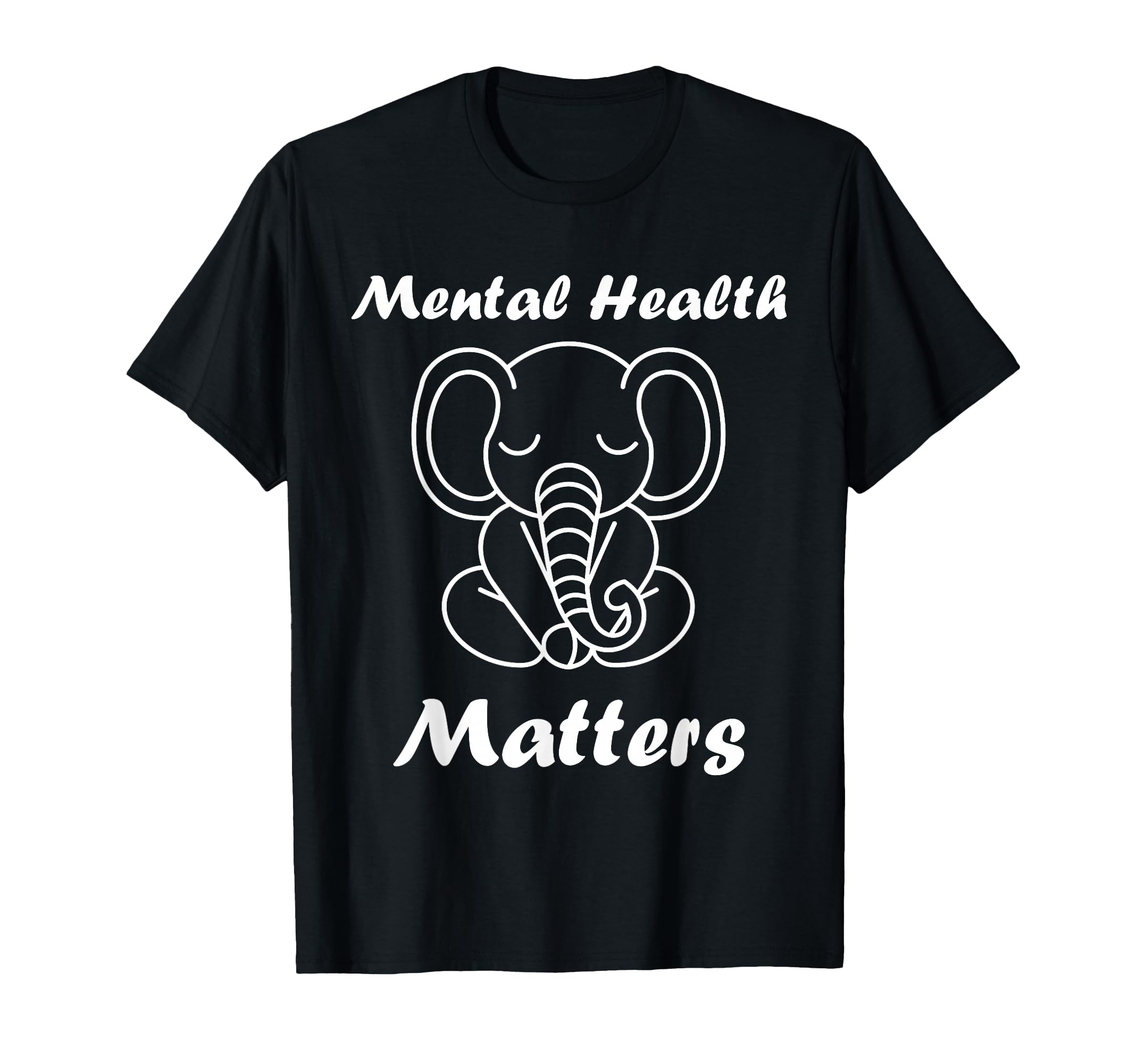 Animal Brain Illness Elephant Mental T-Shirt - Trendy Graphic Men Women - T-Shirt, Sweatshirt, Hoodie