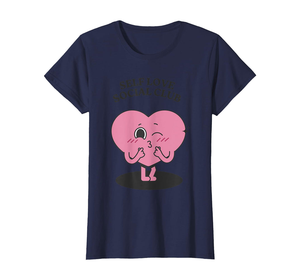 Womens Super Self Love Club T-Shirt - Aesthetic Graphic for Adults - T-Shirt, Sweatshirt, Hoodie