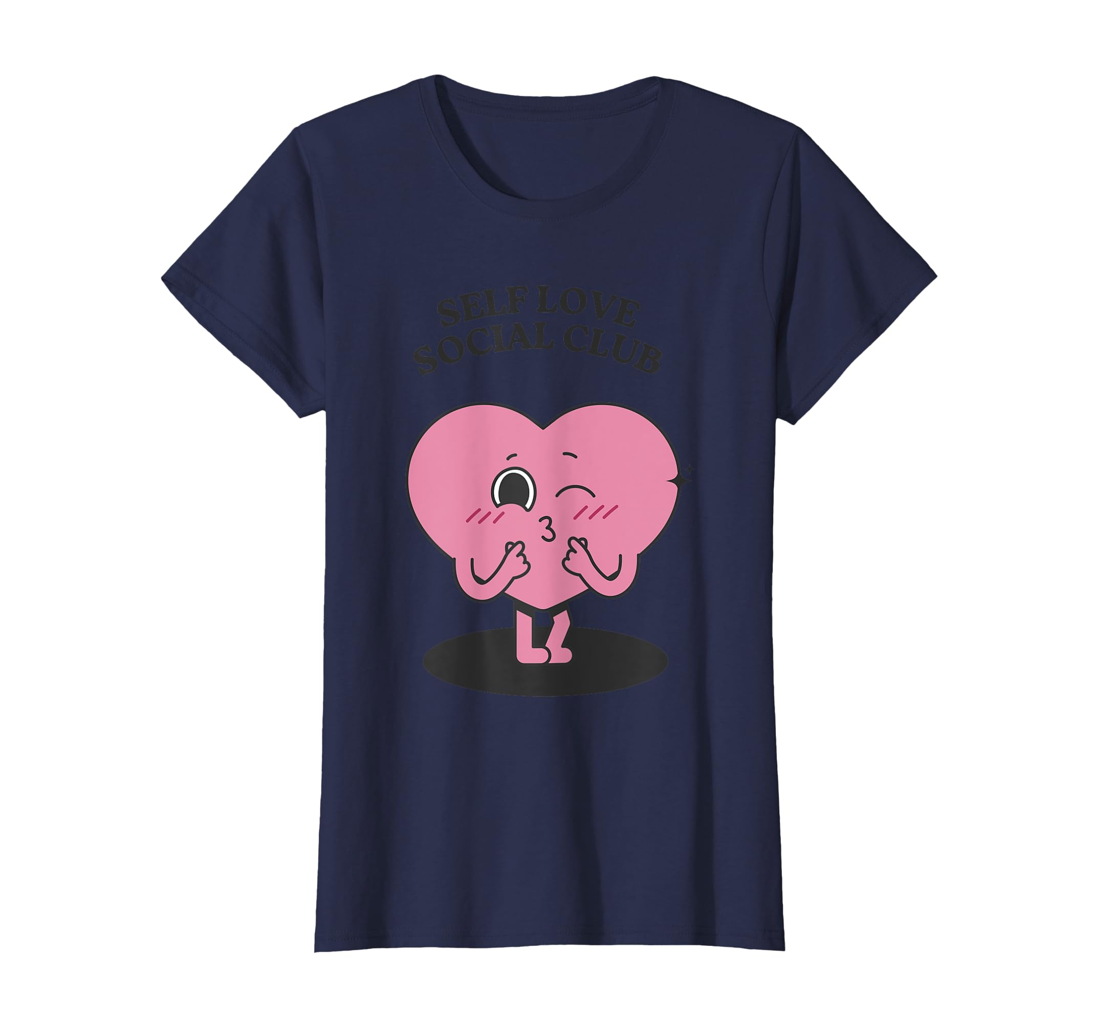 Womens Super Self Love Club T-Shirt - Aesthetic Graphic for Adults - T-Shirt, Sweatshirt, Hoodie